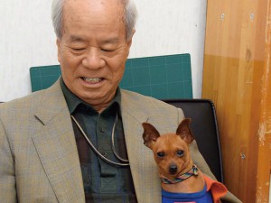 営業に 同行(!?)する 看板犬 at 島みつばち園